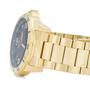 Imagem de Relógio Masculino Technos Militar Dourado Mostrador Azul Original Resistente à Água 2115MYL1A