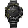 Imagem de Relógio Masculino Weide AnaDigi WH6102B Preto e Amarelo