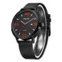 Imagem de Relógio Masculino Weide Analógico Wd004B - Preto E Vermelho