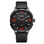 Imagem de Relógio Masculino Weide Analógico Wd004B - Preto E Vermelho