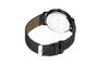 Imagem de Relógio mod k8020l caixa preta, mostrador branco, pulseira preta