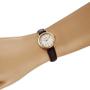 Imagem de Relógio MONDAINE feminino dourado couro 99585LPMVDH2