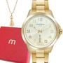 Relógio Mondaine Feminino Dourado Prova Dágua Garantia 1 Ano Imagem de Relógio Mondaine Feminino Dourado Prova Dágua Garantia 1 Ano