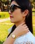 Imagem de Relógio Mondaine Feminino Original Dourado À Prova D'Água com NF + Kit Colar 608D