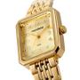 Imagem de Relógio Mondaine Feminino Quadrado Casual Dourado 32358LPMVDE1