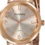 Imagem de Relógio Mondaine Feminino Rose Gold Barato A Prova D' Agua 1 Ano de Garantia