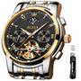 Imagem de Relógio OLEVS Masculino Automático - Mecânico Tourbillon com Fase Lunar