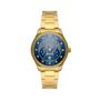 Imagem de Relógio Orient Feminino Dourado e Azul - FGSS1241 D1KX