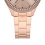 Imagem de Relogio Orient feminino rose pequeno classico com numeros e strass aço inox FRSS1068 R2RX