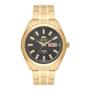 Imagem de Relógio Orient Masculino Automático - Dourado com Mostrador Marrom e Calendário