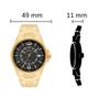 Imagem de Relógio ORIENT masculino dourado cinza MGSS1141 G2KX