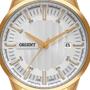 Imagem de Relógio Orient Masculino Dourado MGSS1173S1KX Analógico 10 Atm Cristal Mineral Tamanho Médio