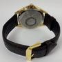 Imagem de Relogio Orient Masculino dourado preto pulseira de couro MGSC1010 P1PX