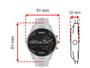 Imagem de Relógio ORIENT masculino Dual Time aço MBSST001 P1SX