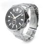 Imagem de Relogio Orient Masculino multifunçao prata mostrador preto a prova dágua aço inox antialérgico MBSSM087 P1SX