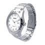 Imagem de Relogio Orient Masculino prata branco com numeros aço inox MBSS1360 B2SX