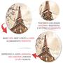 Imagem de Relogio Parede Decorativo Sala Cozinha Torre Eiffel Paris Viagem Turismo Presente 30cm