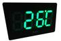 Relogio Parede Mesa Led Com Calendário Alarme 2316 Verde - Raffs Imagem de Relogio Parede Mesa Led Com Calendário Alarme 2316 Verde - Raffs