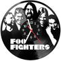 Imagem de Relógio Parede Vinil LP ou MDF Foo Fighters Rock banda