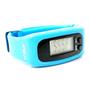 Imagem de Relógio pedômetro contador de passos e calorias azul - Liveup