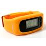Imagem de Relógio pedômetro contador de passos e calorias laranja - Liveup