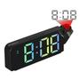 Imagem de Relógio Projetor Digital Despertador Calendário Temperatura Alarme LE8138