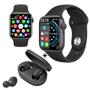 Imagem de Relógio Smart Watch Digital Masculino Feminino c/ Fone de ouvido Sem Fio