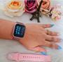 Imagem de Relógio Smart Watch Feminino P70 + Duas Pulseiras Pink