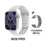 Imagem de Relogio Smart Watch8 W28 Pro Serie 8 44mm + Pulseira Metal Extra