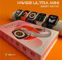 Imagem de Relogio Smartwatc Inteligente Preto HW68 Ultra Mini Para iPhone 8 X 11 12 13 14 Pro + Pulseira Extra