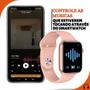 Imagem de Relogio Smartwatc Inteligente W29 Max Rosa Para iPhone 8 X 11 12 13 14 Pro