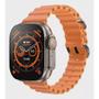 Imagem de Relógio Smartwatch 2 Pulseiras 49M Ultra 9 Gps Siri NFC Academia Esportes Fitness