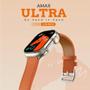 Imagem de Relogio Smartwatch Amax Ultra Lançamento 2023 Watch8 49mm Pulseira de Couro