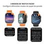 Imagem de Relogio Smartwatch Amax Ultra Lançamento 2023 Watch8 49mm Pulseira de Couro