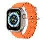Imagem de Relógio Smartwatch Amax Ultra Laranja Tela 2.02' 49mm com 2 pulseiras