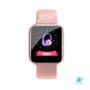 Imagem de Relógio Smartwatch Android Ios Inteligente D20 Bluetooth Rose pulseira Rosa