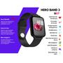 Imagem de Relógio SmartWatch B57 Hero Band 3 Compatível Com iOS Android