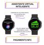 Imagem de Relógio Smartwatch Feminino Masculino Preto Ultra SE Mini à Prova D'água com NFC