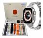 Imagem de Relogio Smartwatch Hw Ultra 2 Com 7 Pulseiras + Case Chat GPT Lançamento