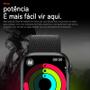 Imagem de Relógio Smartwatch Hw69 Pro 2024 Tela Amoled 49mm ChatGpt C/ 2 Pulseiras