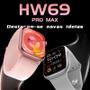 Imagem de Relógio Smartwatch Hw69 Pro 2024 Tela Amoled 49mm ChatGpt C/ 2 Pulseiras