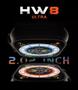 Imagem de Relógio Smartwatch HW8 Ultra Série 8 Tela 2.02' 49mm com 3 pulseiras