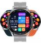 Imagem de Relógio Smartwatch Inteligente Branco HW28 Redondo para Homens e Mulhes Envio Imediato