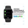 Imagem de Relógio Smartwatch Inteligente Hw12 41mm Android iOS Bluetooth + Pulseira Metal Extra