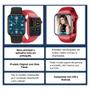 Relógio smartwatch inteligente HW12 41mm com pulseira metal extra - Smart Bracelet Imagem de Relógio smartwatch inteligente HW12 41mm com pulseira metal extra