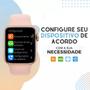 Relógio smartwatch inteligente HW12 41mm com pulseira metal extra - Smart Bracelet Imagem de Relógio smartwatch inteligente HW12 41mm com pulseira metal extra