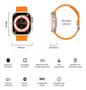 Imagem de Relógio Smartwatch Inteligente S9 Ultra Preto Série 9 Nfc Gps 49mm Lançamento