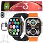 Imagem de Relógio Smartwatch Original Microwear Watch Ultra 3 Serie 10 2Gb Masculino Feminino Case Pelicula