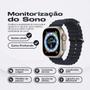 Imagem de Relogio Smartwatch Para Namorado Feminino Preto Ultra 9 Whatsapp Facebook Ligação Original