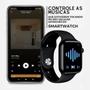 Imagem de Relogio Smartwatch Presente Amigo Surpresa Feminino Preto Serie 9 Preto Para Samsung Android e IOS